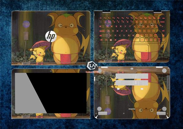 Ảnh đại diện sản phẩm skin laptop pikachu sốc điện